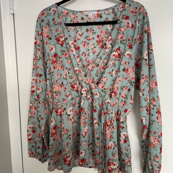 Tops - Ophelia Rose Wrap Top